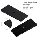 2 STÜCKE 2 ""Breite 4°Grad Stahl Blattfeder Grad Shims