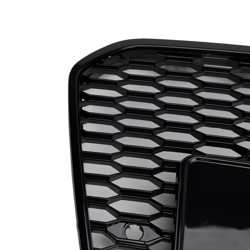 RS6 Style Front Mesh Honeycomb Grill Grille Fit Audi A6 S6 C7 2012-2015