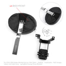 Encosto do driver plug-in com kit de montagem para Indian Chief 2014-2023 cromado