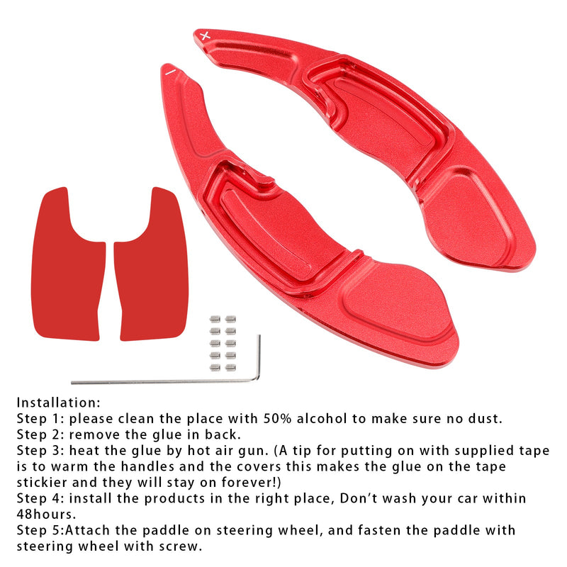 Lenkrad-Schaltwippen-Verlängerung für Acura MDX RDX TLX, Aluminium
