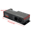 4 canales DMX 512 decodificador RGBW PWM controlador de atenuación controlador de luz de tira LED