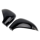 07/2006-05/2015 Peugeot 207 Hatchback Side Mirror Covers Rearview Housing Bright Black 9680194877 Generic