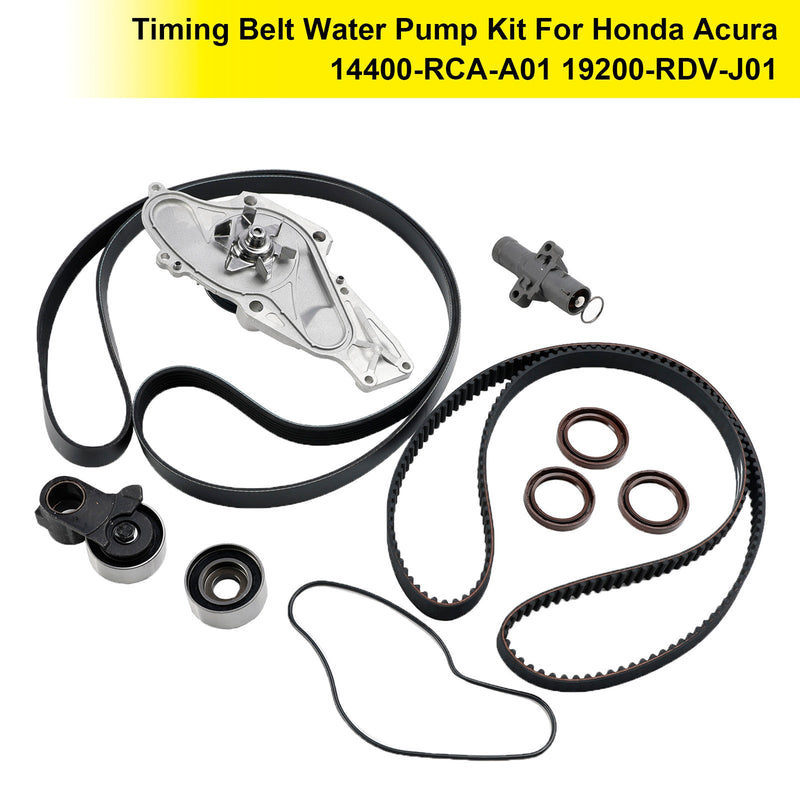 Zahnriemen-Wasserpumpensatz passend für Honda Acura 14400-RCA-A01 19200-RDV-J01