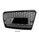 2012–2015 Audi A7/S7 RS7 Frontgrill im Wabengitter-Design, Schwarz