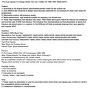 1989-1996 Nissan 300ZX Z32 3.0L TURBO V6 1 Stück Einspritzdüse 16600-40P07