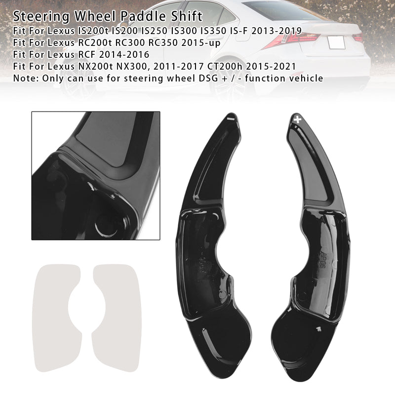 Lenkrad-Schaltwippen-Erweiterungen für Lexus IS RC RCF NX