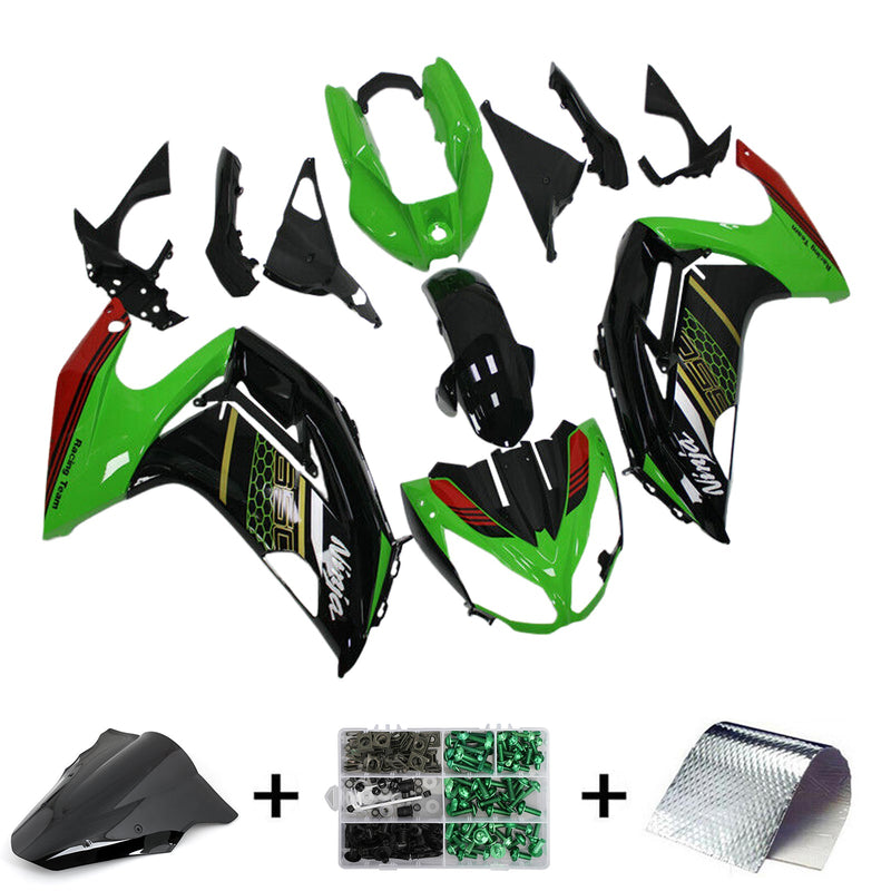 2012-2016 Kawasaki ER6F/Ninja 650 injeksjonskinnedeler kropp plast ABS