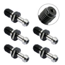 5 stykker CAT40 45° Pull Stud Retention Knop Passer til enhver Haas CAT40 CNC Silver
