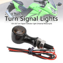 12V LED Blinker Anzeige Licht 8mm Universal Motorrad Für Suzuki