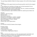 Foton Cummins ISF 2.8 ISF2.8 Diesel Engine Vacuum Pump 5282085 5270422