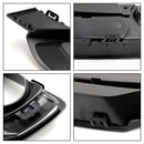 2PCS Front Bumper Fog Light Grille Covers Für BMW 3 Series F30 F31 2013-2015