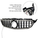 2015-2021 Mercedes W205 C250 C300 LED-etusäleikköllä, musta