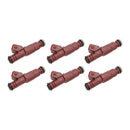 Pacote de 6 injetores para Mercedes-Benz C280 1997 E320 1994-1997 0280155757