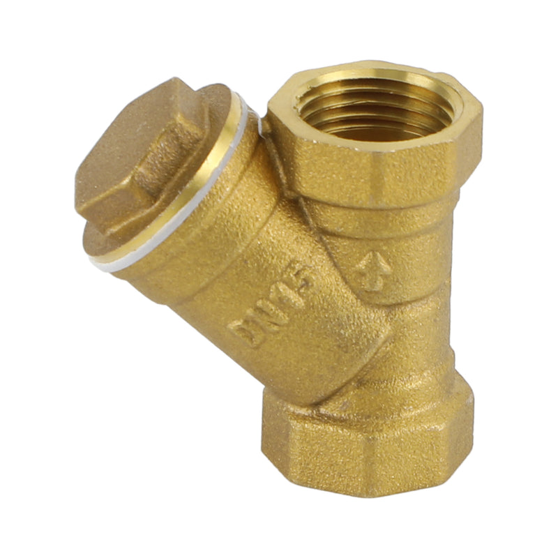 1/2" Npt Messing Y Sieb Für Feueralarm Linien Und Sanitär