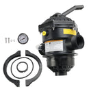 262506 1-1/2" Zoll 6-Wege-Klemmventil Kompatibel mit Pool- und Spa-Sandfilter