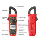 UT202A+ Digitales Zangenmessgerät 6000 Counts Automatische Bereichswahl True RMS NCV Multimeter