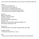 1998–2003 Mercedes-Benz S-Klasse W220 Türgriffbasis innen vorne links + Abdeckung