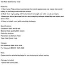 Heckverkleidung für Kawasaki Z900 Z900SE (Modelljahre 2025–2026)