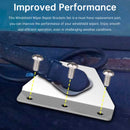 Peterbilt 379 388 389 2 PCS Scheibenwischer Reparatur Edelstahl Halterungen