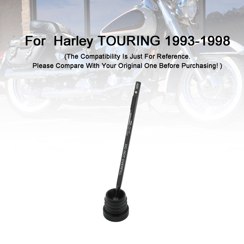 1993-1998 Harley TOURING FLHT FLHS FLTC Miarka poziomu oleju Korek wlewu paliwa 0710-0002