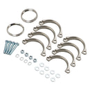 Oprava zrezivělé svorky příruby zadního tlumiče výfuku pro BMW E46 M3