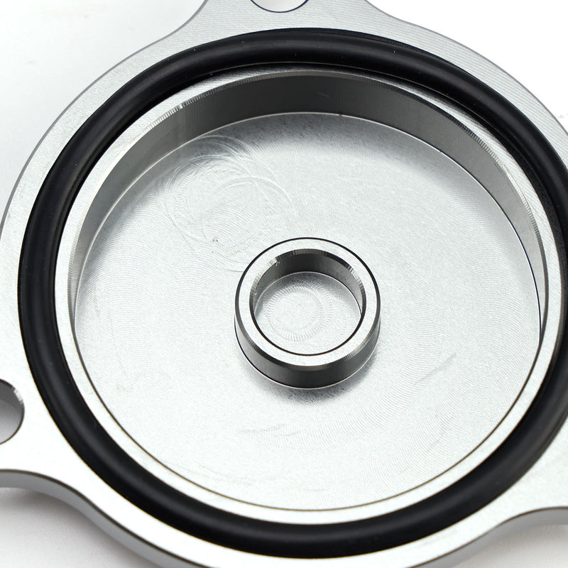 CNC ÖLFILTERABDECKUNG GRAU FÜR SUZUKI DRZ400 DRZ 400S DRZ 400SM DRZ400E 05-2025