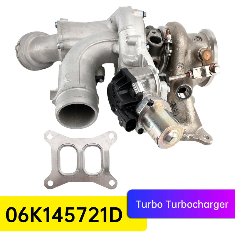 2014-2017 Volkswagen Beetle L4 1.8L Turbocharged Turbo Turbocharger 06K145721D 2511625
