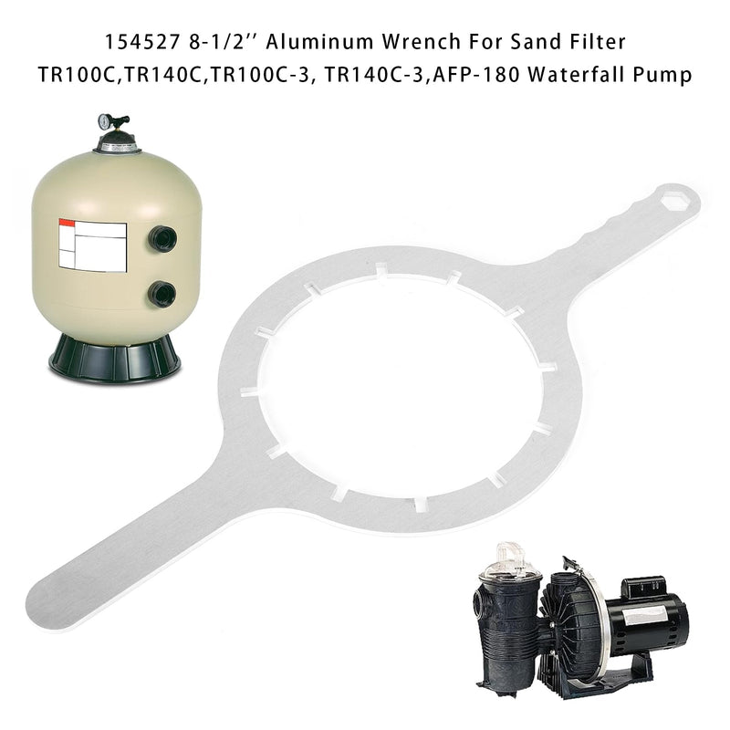 154527 8-1/2&#39;&#39; Aluminiumschlüssel für Sandfilter TR100C TR140C,TR100C-3, TR140C-3