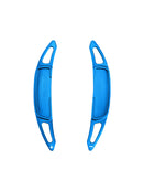 Steering wheel shift paddles for Renault Arkana 2021-24, aluminum blue