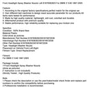 1997-2005 BMW 3er E46 Frontscheinwerfer-Waschdüse links 61678362823