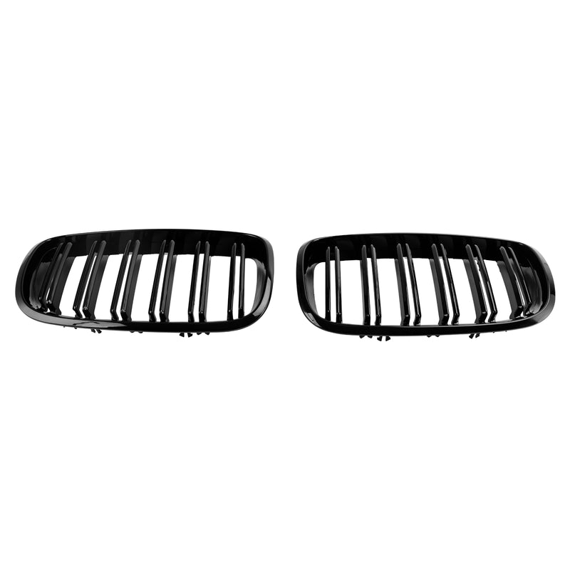 Sport radiatorgrill dobbel stang ytelse glans egnet for BMW X5 E70 X6 E71