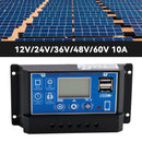12V-60V PWM Solar-säädin mainos Strom Solar Street Lantern Control 0V Start