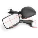 Par de espejos retrovisores de motocicleta para Yamaha TZM 150 TZR250 TZR 250 3XV V2 1990-1995