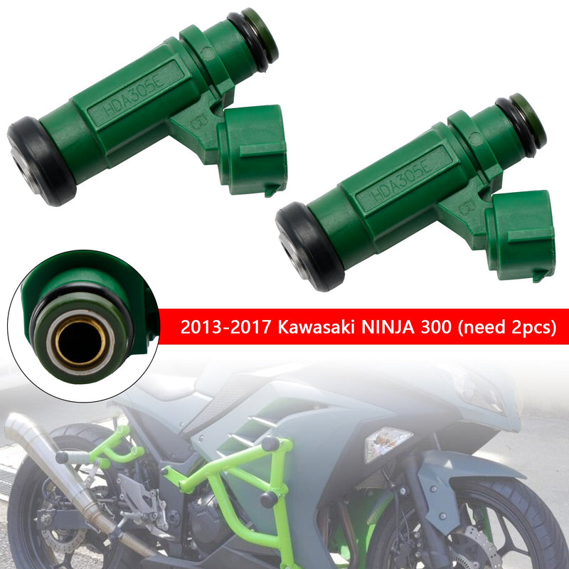 2kpl polttoainesuutin Kawasaki Versys-X 300 2017-2022 Ninja 300 2013-2017 49033-0558