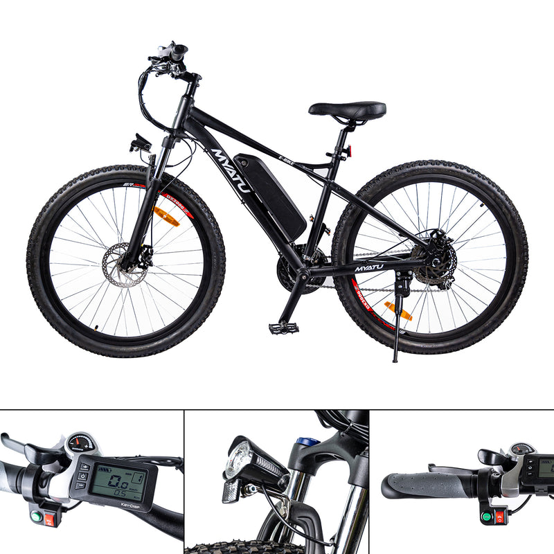 27,5" E-Bike 36V 12,5AH 250W Motor 7-Gang-Mountainbike für Erwachsene