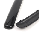 2001–2004 Mini One Cooper R50/R52/R53 Paar Frontstoßstangen-Zierleisten-Set, glänzend schwarz