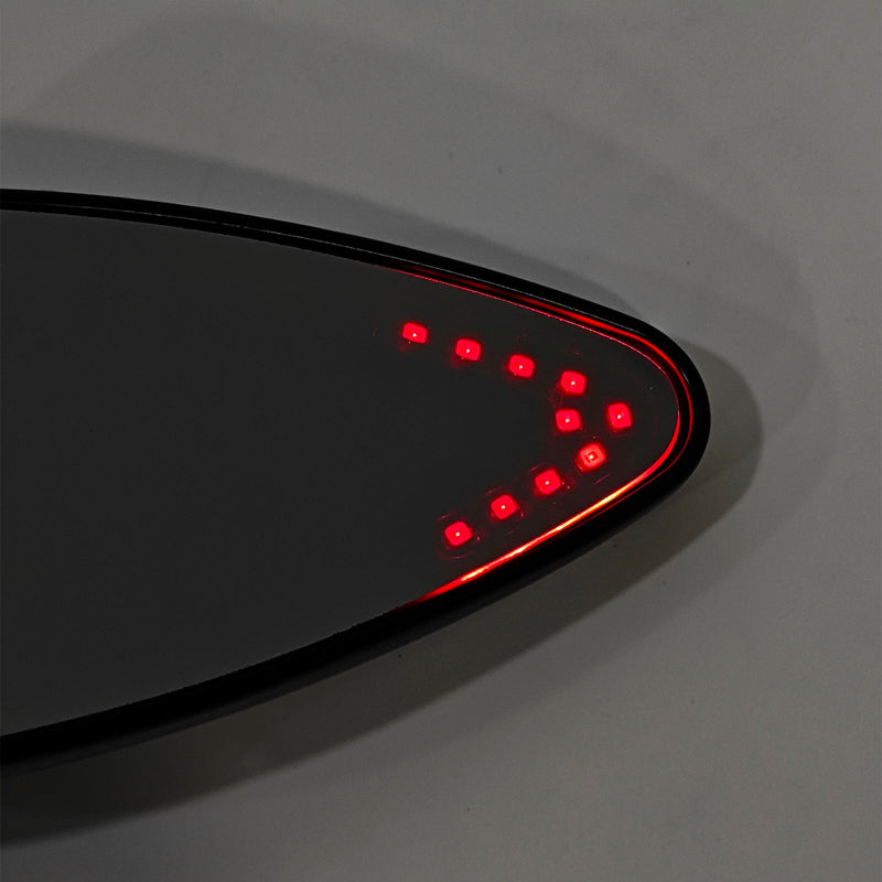 1990-2021 Sportster 883 1200 Schwarze Custom Dynamics LED-Blinkerspiegel