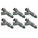 6PCS Fuel Injector 16450-RJA-A01 Fit Acura RL TL 3.5L V6 2005-2008