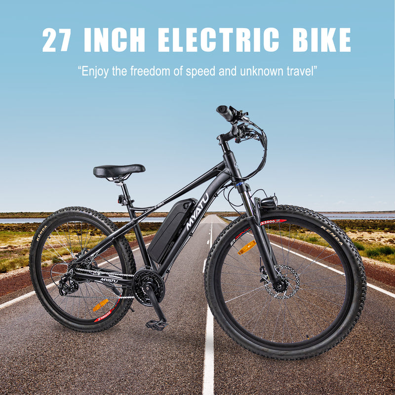 27,5" E-Bike 36V 12,5AH 250W Motor 7-Gang-Mountainbike für Erwachsene