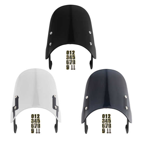 Windschutzscheibe Windschutz fit für YAMAHA XSR 155 2020-2023 XSR 125 2024-2025