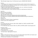 2019 Mercedes-Benz Sprinter 4500 3.0L 2987CC V6 DIESEL DOHC Turbolader Nox Stickstoff Sauerstoff Sensor A0009053009 SNS381B