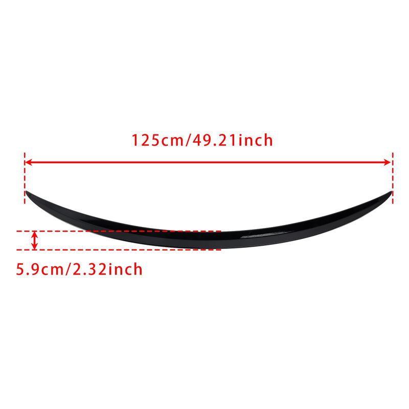 2021-2024 Mercedes-Benz C-Class W206 AMG Style Gloss Black Rear Spoiler
