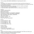 Viscokupplung für Ford Escape (2013–2019) DV614K004D CV6W4000AC