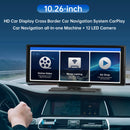 10,26 tuuman HD-näyttö, autonavigointijärjestelmä, CarPlay, all-in-one-laite, 12 LED-kamera