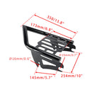 2011-2013/2016-2019 Road Glide Ultra FLTRU Abnehmbare Montage Gepäck Rack Schwarz