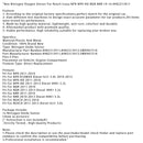 2011-2016 NQR Nox Stickstoff Sauerstoff Sensor 8982313911 8982313912 5WK96731A