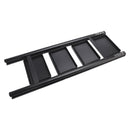 Escalera de tijera Escalera compacta ligera y ancha plegable de aluminio de 4 niveles