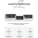 12V24V48V 10A-60A PWM Solarregler Automatischer Solarregler Eisenphosphat