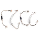 2009-2016 For BMW Z4 sDrive35i 4pcs Turbocharger Coolant Hose Set 11537558902