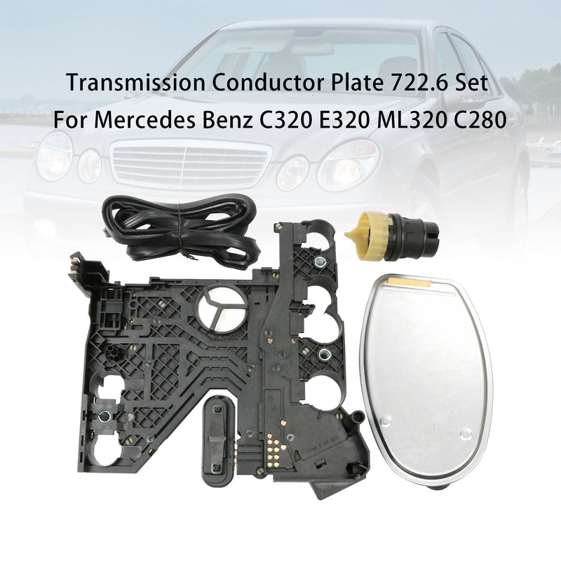 Transmissionsledarplatta 722.6 Set Passar för Mercedes Benz C320 E320 ML320 C280